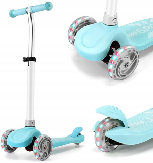 Trojkolesová balančná kolobežka LED WHEELS do 50kg XMUSO